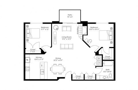 4005 24th Street South 1-3 Beds Apartment for Rent - Photo Gallery 32
